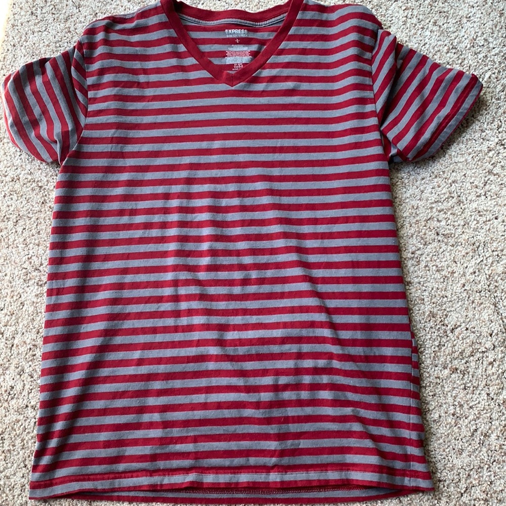 Express stretch v neck
